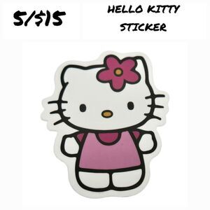 Hello Kitty Sticker Pink Dress Bow Cat Self-Adhesive Matte Laptop Luggage Locker